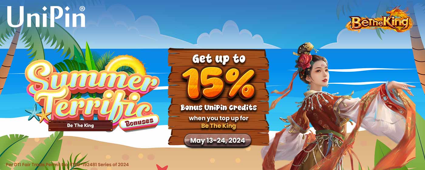 Summer Terrific Bonuses: Be The King (PH)